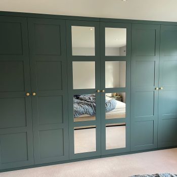 Wardrobes with Shaker style doors fitted in Chelmsford Essex